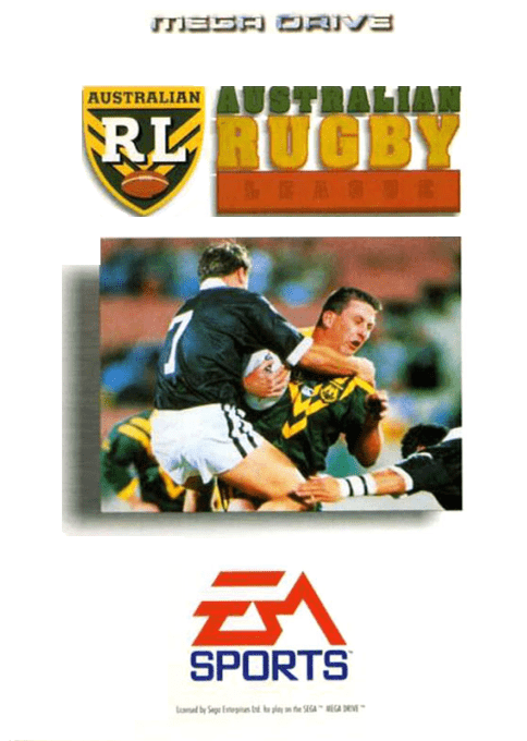 Jeu Sega Megadrive : International Rugby - Version Originale 1993 - En Bon état